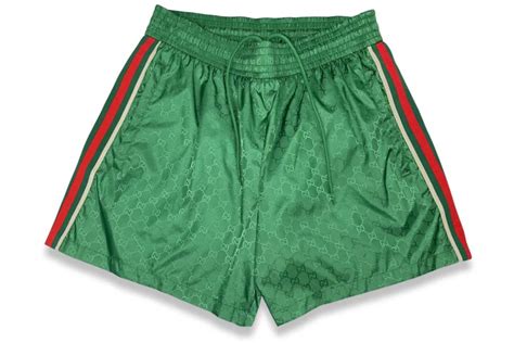 green gucci shorts